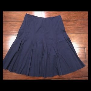 New York & Co navy blue skirt size 6